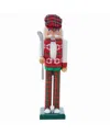 Kurt Adler 15" Golfer Nutcracker In Multicolored