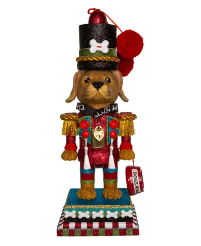 Kurt Adler 15" Hollywood Dogs Rule Nutcracker In Multicolored