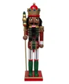 Kurt Adler 15-inch African American Nutcracker King In Multi