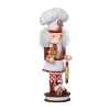 Kurt Adler 15-inch Gingerbread Chef Christmas Nutcracker In Multi