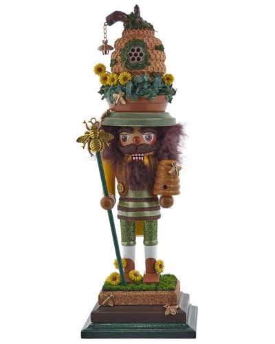 KURT ADLER KURT ADLER 15-INCH HOLLYWOOD NUTCRACKERS BEE KEEPER NUTCRACKER