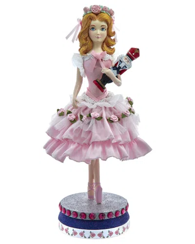 Kurt Adler 15-inch Hollywood Nutcrackers Clara Nutcracker In Pink