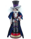 Kurt Adler 15-inch Hollywood Nutcrackers Drosselmeyer Nutcracker In Blue