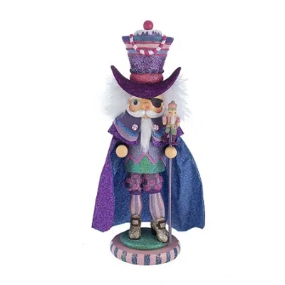 Kurt Adler 15-inch Hollywood Sugar Plum Drosselmeyer Nutcracker In Purple