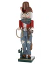 Kurt Adler 15-inch Wooden Cowboy Nutcracker