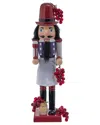 Kurt Adler 15-inch Wooden Wine Nutcracker In Multi