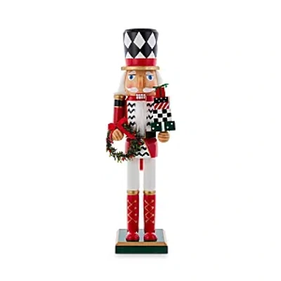 Kurt Adler 15 Red, White And Black Nutcracker In Multi