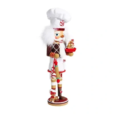 Kurt Adler 15.5-inch Hollywood Gingerbread Chef Christmas Nutcracker In Multi