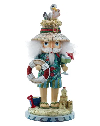 Kurt Adler 15in Hollywood Nutcrackers Beach Nutcracker In Multi
