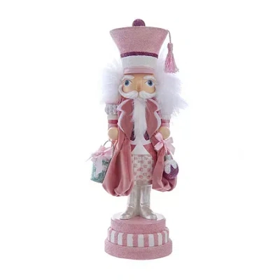 Kurt Adler 15-inch Hollywood Pink Sweet Soldier Nutcracker In Multi