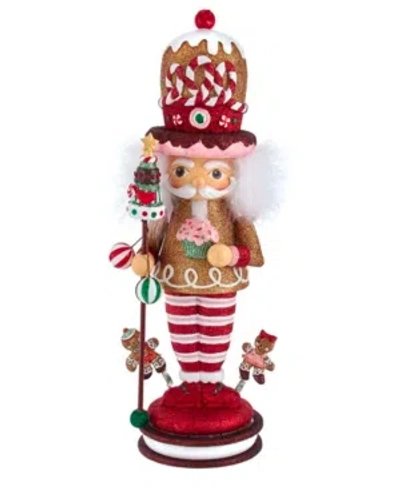 Kurt Adler 16.5" Hollywood Gingerbread King Nutcracker In Multi