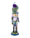 Kurt Adler 16.5-inch Hollywood Gingerbread King Nutcracker In Multi