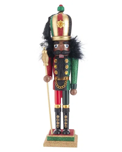 Kurt Adler 16.5in Hollywood African American Nutcracker In Multi