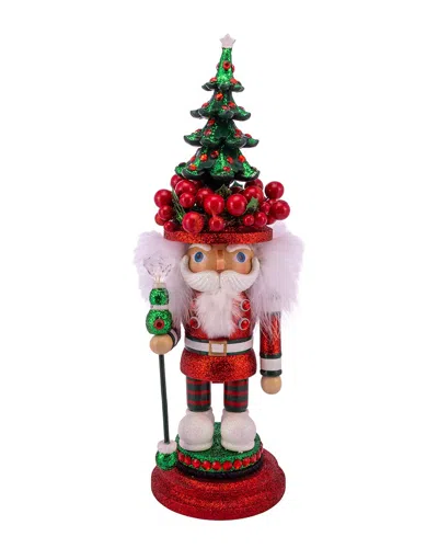 Kurt Adler 16in Hollywood Nutcrackers Wine Nutcracker In Multi