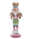 Kurt Adler 16in Wooden Gingerbread Nutcracker
