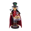 Kurt Adler 17-inch Hollywood Scrooge Nutcracker In Red