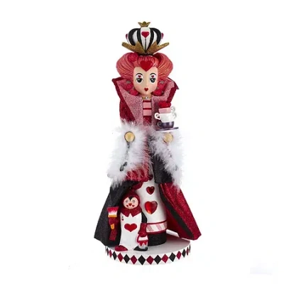 Kurt Adler 17.5-inch Hollywood Queen Of Hearts Nutcracker In Multi