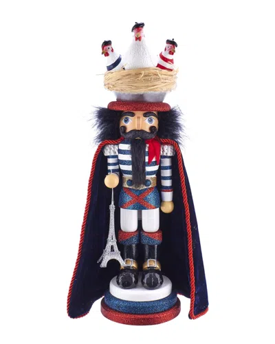 Kurt Adler 17.5in Hollywood 3 French Hens Nutcracker