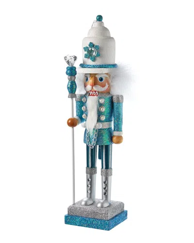 Kurt Adler 17in Hollywood King Nutcracker In Blue