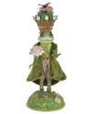 Kurt Adler 17-inch Hollywood Frog Prince Nutcracker In Green
