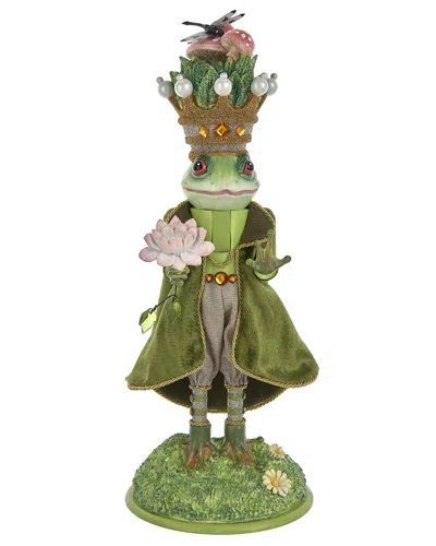 KURT ADLER KURT ADLER 17IN HOLLYWOOD NUTCRACKERS FROG PRINCE NUTCRACKER
