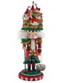 Kurt Adler 18" Hollywood 12 Days Of Christmas Nutcracker In Multicolored
