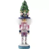 Kurt Adler 18" Hollywood Ballet Nutcracker In Purple