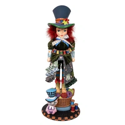 Kurt Adler 18in Hollywood Nutcrackers Mrs. Hatter Nutcracker In Multi