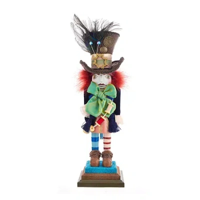 Kurt Adler 18-inch Hollywood Mad Hatter Nutcracker In Multi
