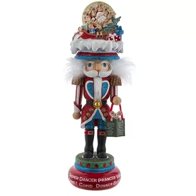 Kurt Adler 18-inch Hollywood Night Before Christmas Nutcracker 5th In Series In Blue