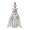 Kurt Adler 18-inch Hollywood White Fur King Nutcracker In Multi