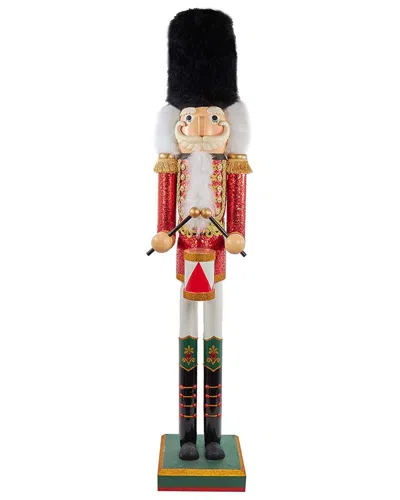 Kurt Adler 18-inch Hollywood White King Nutcracker With Gifts In Multi