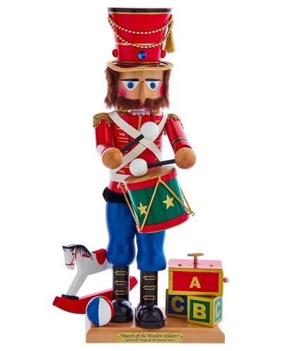 Kurt Adler 18-inch Musical Toy Soldier Nutcracker In Multi