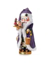 Kurt Adler 18-inch Steinbach 12 Days Of Christmas Musical Nutcracker In Multi