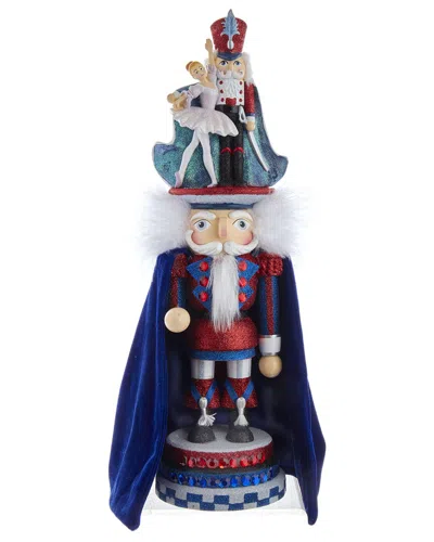 Kurt Adler 18in Hollywood Clara With Nutcracker Prince Nutcracker In Multi