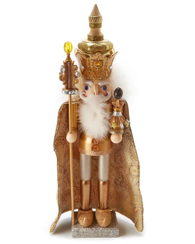 Kurt Adler 18in Hollywood Gold King Nutcracker