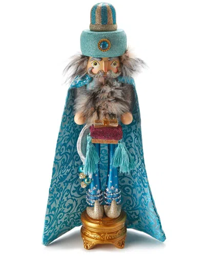 Kurt Adler 18in Hollywood King Nutcracker In Blue