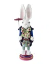 Kurt Adler 18in Hollywood White Rabbit Nutcracker