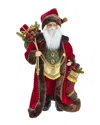 Kurt Adler 18in Kringle Klaus Elegant Santa Tablepiece