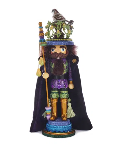 Kurt Adler 18in Partridge In A Pear Tree Nutcracker In Multi