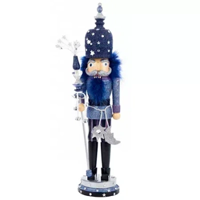 Kurt Adler 19" Hollywood Night Stars Nutcracker In Blue