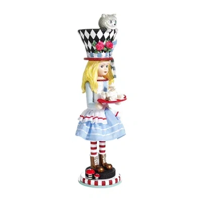 Kurt Adler 19.5-inch Hollywood Alice Nutcracker In White