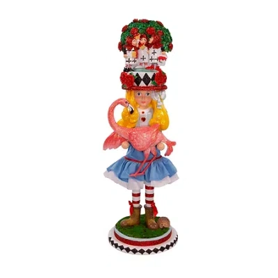 Kurt Adler 19in Hollywood Alice In Wonderland Christmas Nutcracker In Multi