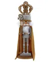 Kurt Adler 20in Hollywood Nutcrackers Silver & Gold King Nutcracker In Gold
