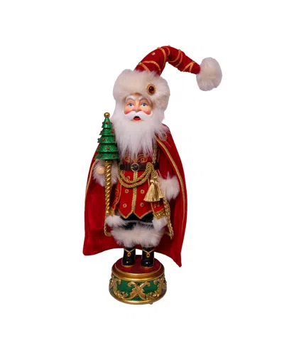 Kurt Adler 21" Musical King Santa Nutcracker In Multi