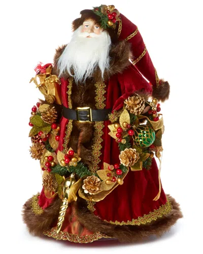 Kurt Adler 23.2 Santa Table Piece In Multi