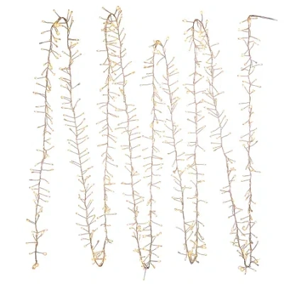 Kurt Adler 24-foot 720-light Warm White Twinkle Led Fairy Cluster Garland