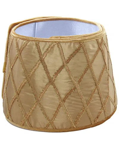 KURT ADLER KURT ADLER 24-INCH GOLD SATIN TREE COLLAR