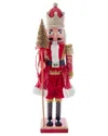 Kurt Adler 24-inch Plastic Red & Gold King Nutcracker