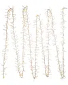 Kurt Adler 24ft 720-light Warm White Twinkle Led Fairy Cluster Garland In White